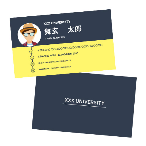 名刺 (ポップ) 画面スライド-1