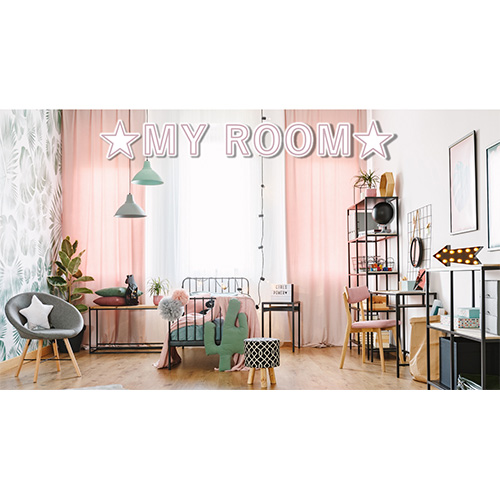 部屋背景 - スタイリッシュ 画面スライド-5