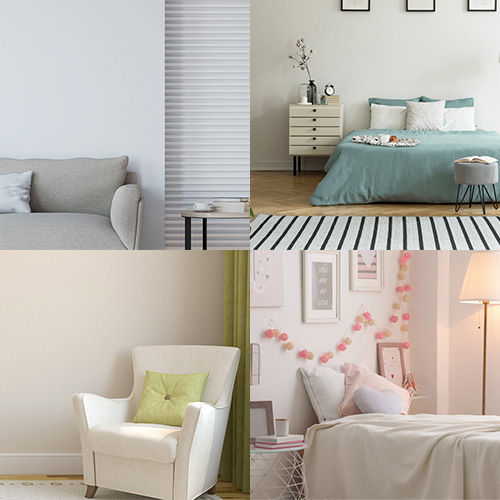 部屋背景 - シンプル 画面スライド-1