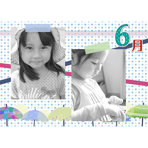 マンスリー フォト アルバム (タッチ対応) 画面スライド-4