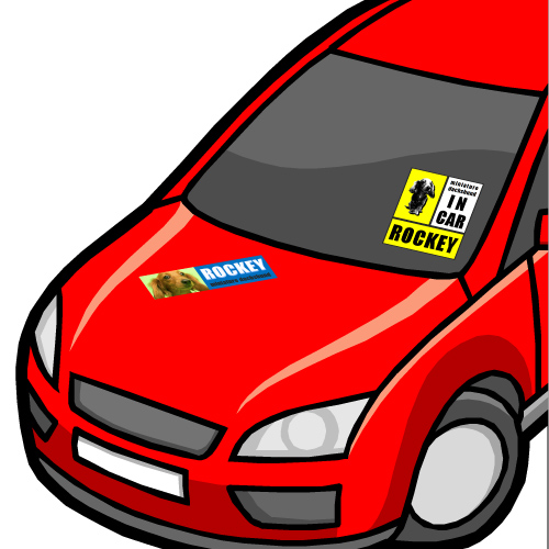 マグネット ステッカー (ペット・車用) 画像スライド-1