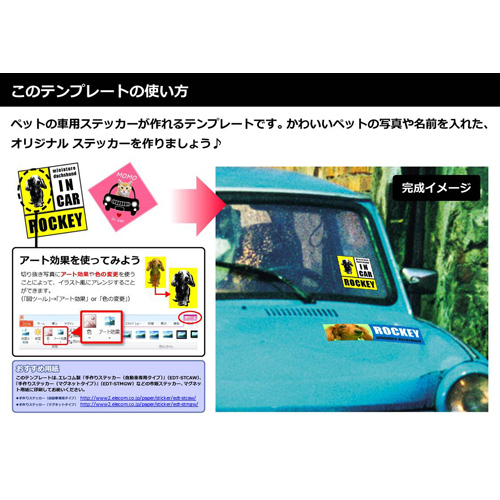マグネット ステッカー (ペット・車用) 画像スライド-4