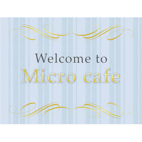 お店お得情報スライド (カフェ) 画像スライド-1