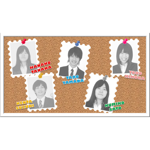 フォト ムービー (同窓会・スライド比率 16：9) 画像スライド-2