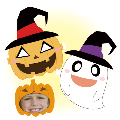 お面 めん ハロウィン 無料テンプレート公開中 楽しもう Office