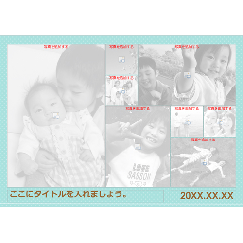 フォト ムービー (ランダム・動くパーツ付き) 画像スライド-2