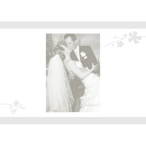 フォト ブック (ウエディング・グレー) 画像スライド-4