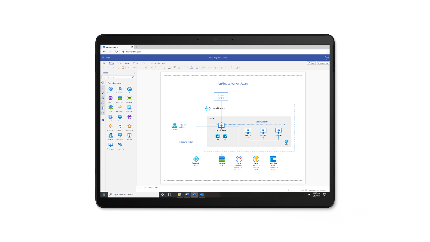 New Azure Shapes