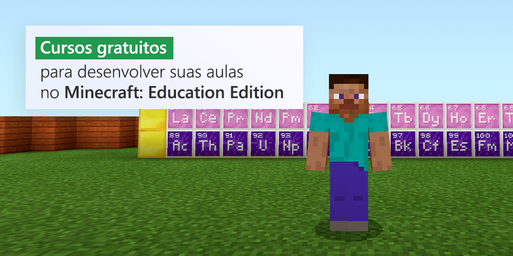 Minecraft Education: Versão educativa de um dos jogos mais