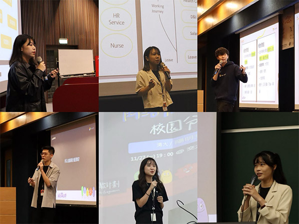 現任微軟實習生分享活動照片