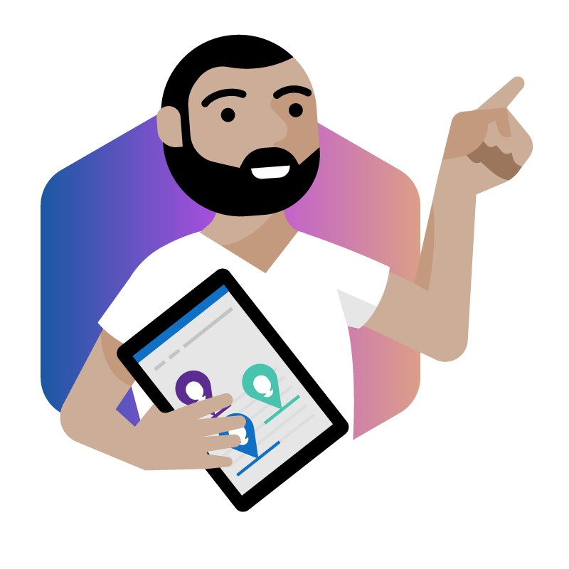 永續管理師手持平板