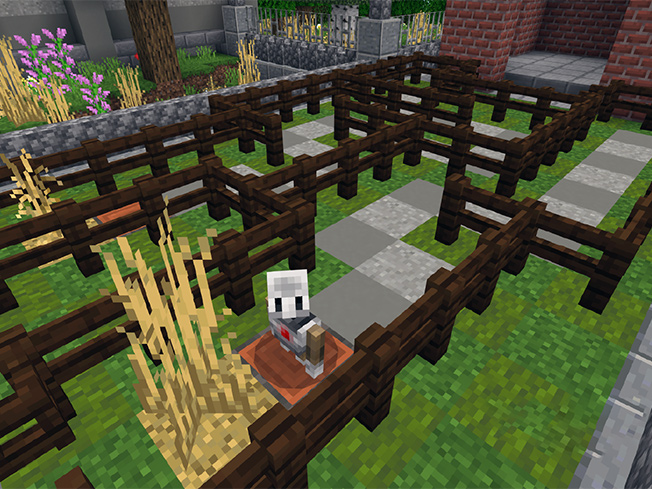 用 Minecraft 進行程式教學示意圖示