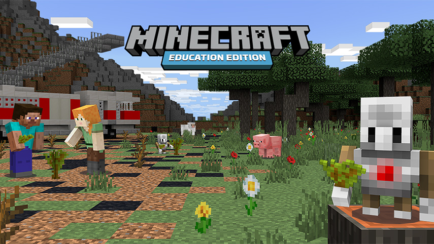 2019 年微軟電腦科學教育月 - Minecraft 一小時寫程式 AI for Good 用 AI 預測森林火災，拯救村莊！圖示