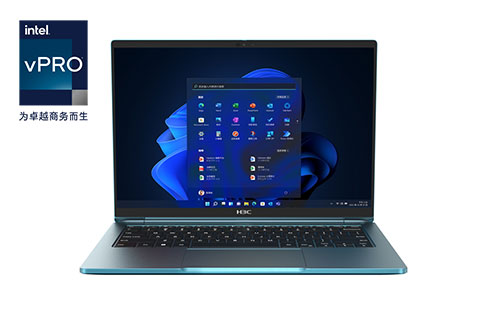 一台 H3CBook Ultra 14T 笔记本电脑 intel vPRO 为卓越商务而生
