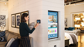 顧客關係管理的圖示